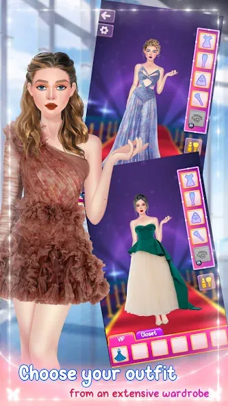 Fashion Stylist: Dress Up Game (Фэшн стилист)  [МОД Меню] Screenshot 3