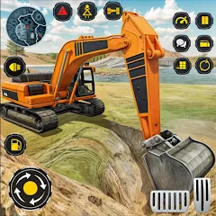 Взломанная Heavy Excavator Simulator PRO (Хеви Экскавейтор Симулятор ПРО)  [МОД Бесконечные деньги] - последняя версия apk на Андроид