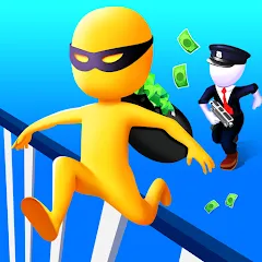 Взлом Thief Run Race 3D: Fun Race  [МОД Menu] - последняя версия apk на Андроид