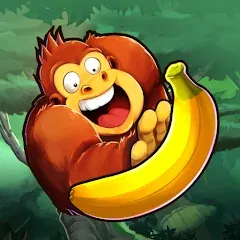 Взлом Banana Kong (Банана Конг)  [МОД Бесконечные монеты] - полная версия apk на Андроид