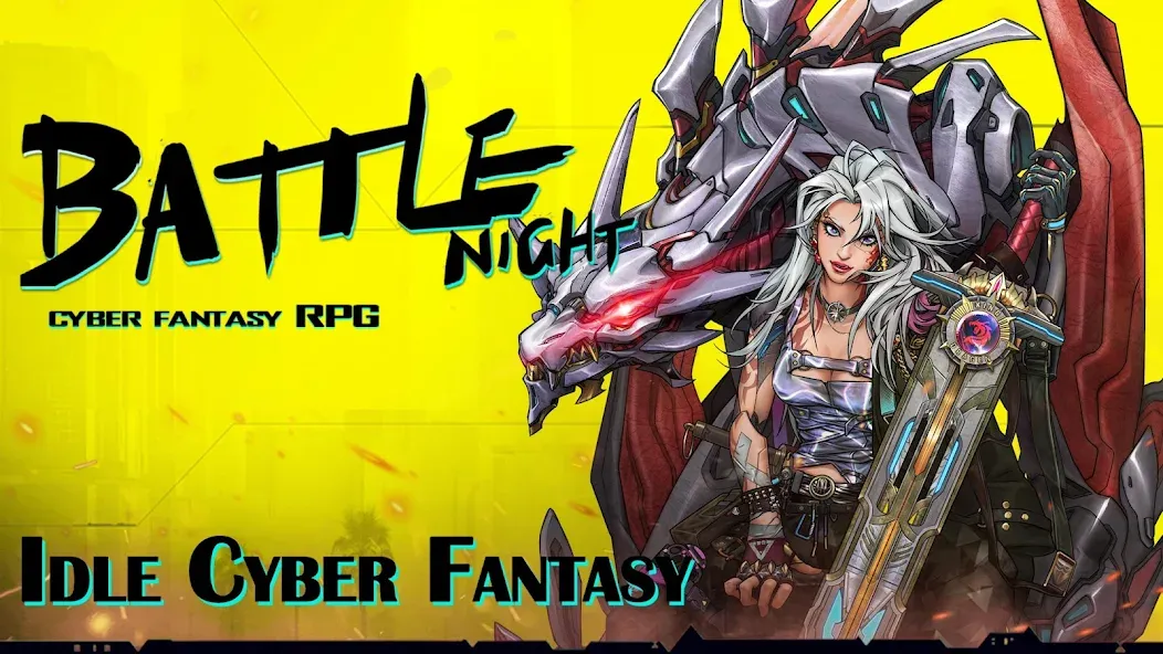 Battle Night: Cyberpunk RPG (Бэтл Найт)  [МОД Все открыто] Screenshot 1