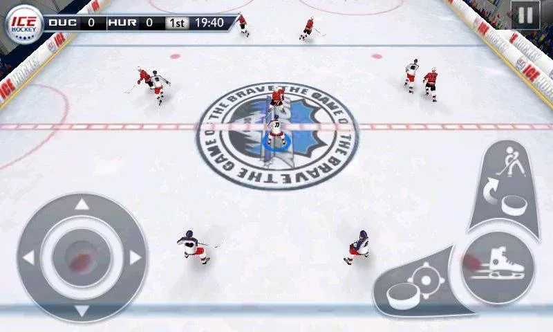 Ice Hockey 3D  [МОД Бесконечные деньги] Screenshot 1