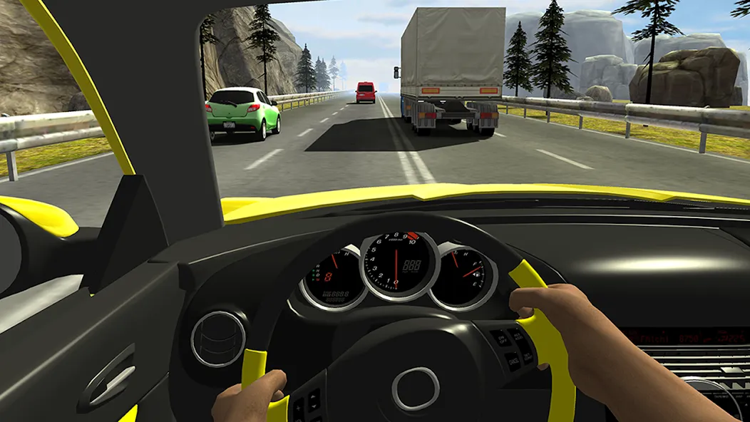 Racing in Car 2 (Рейсинг ин Кар 2)  [МОД Unlocked] Screenshot 5