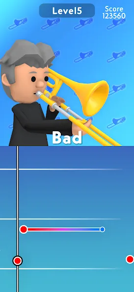 Trombone!  [МОД Бесконечные монеты] Screenshot 2