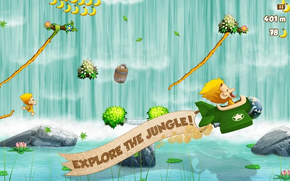 Benji Bananas (Бенджи Бананас)  [МОД Unlocked] Screenshot 1