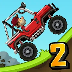 Скачать взломанную Hill Climb Racing 2 (Хилл Клаим Рейсинг 2)  [МОД Много монет] - полная версия apk на Андроид