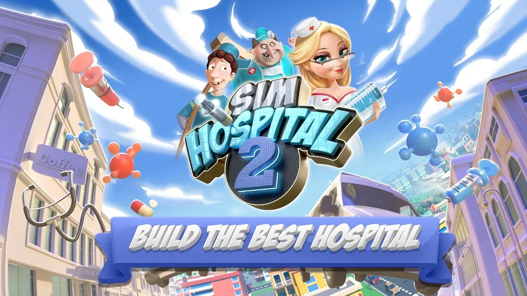 Sim Hospital2-Simulation (Сим Хоспитал2)  [МОД Много монет] Screenshot 5