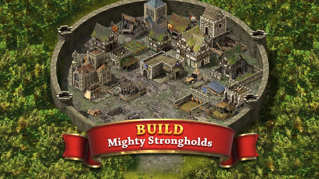 Stronghold Kingdoms Castle Sim (Стронгхолд Кингдомс)  [МОД Бесконечные деньги] Screenshot 2