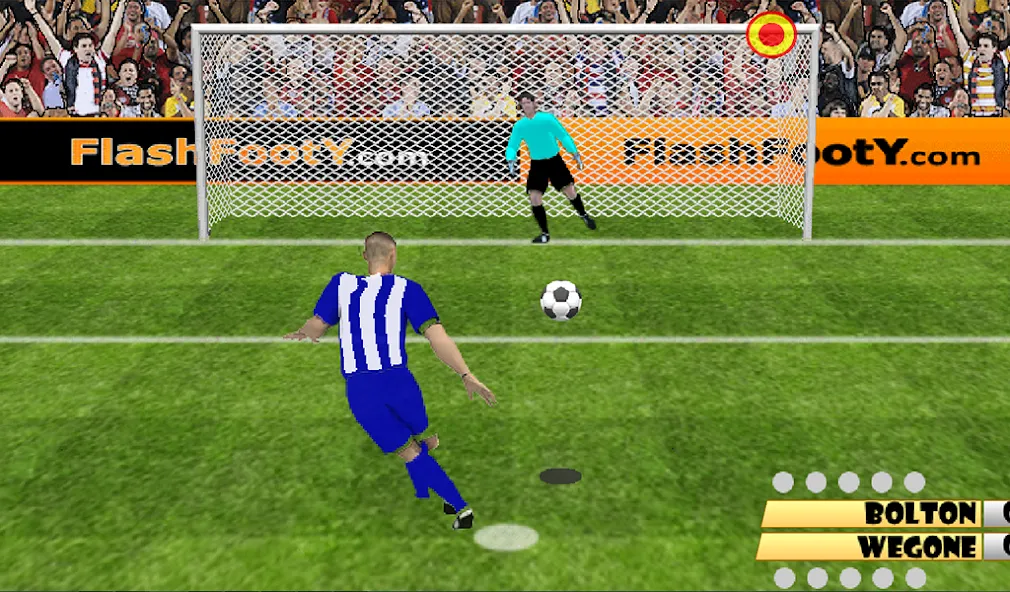 Penalty Shooters Football Game  [МОД Много монет] Screenshot 1