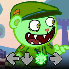 Скачать взломанную Flippy Happy Funkers FNF Mod (Флиппи Хэппи Фанкерс ФНФ Мод)  [МОД Меню] - полная версия apk на Андроид