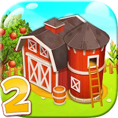 Скачать взломанную Farm Town: Cartoon Story  [МОД Menu] - полная версия apk на Андроид