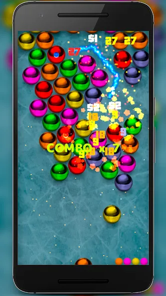 Magnetic balls bubble shoot  [МОД Все открыто] Screenshot 3