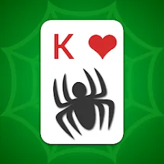 Взлом Spider Solitaire Classic  [МОД Меню] - полная версия apk на Андроид