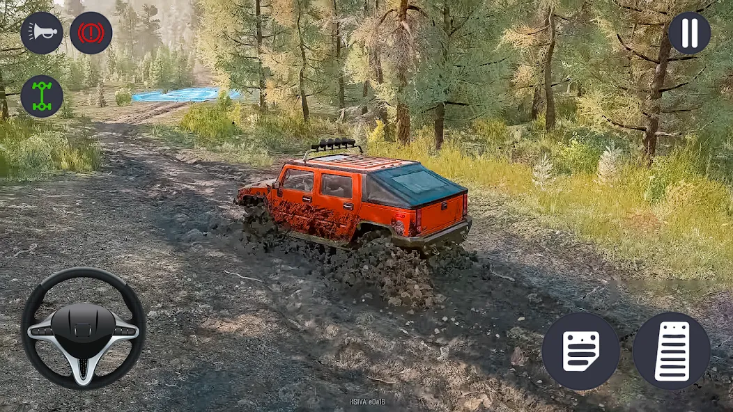 4x4 Jeep Offroad Car Driving (Джип Оффроуд Автомобиль Вождения)  [МОД Бесконечные деньги] Screenshot 4