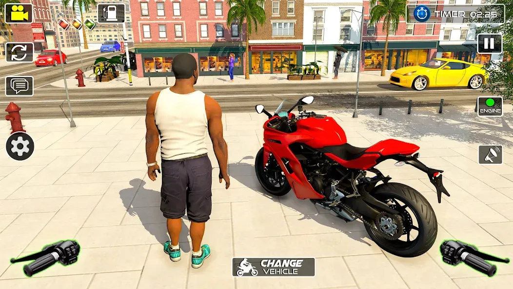 Xtreme Bike Racing Motor Tour (Экстримные мотогонки по мотоциклам)  [МОД Unlocked] Screenshot 1