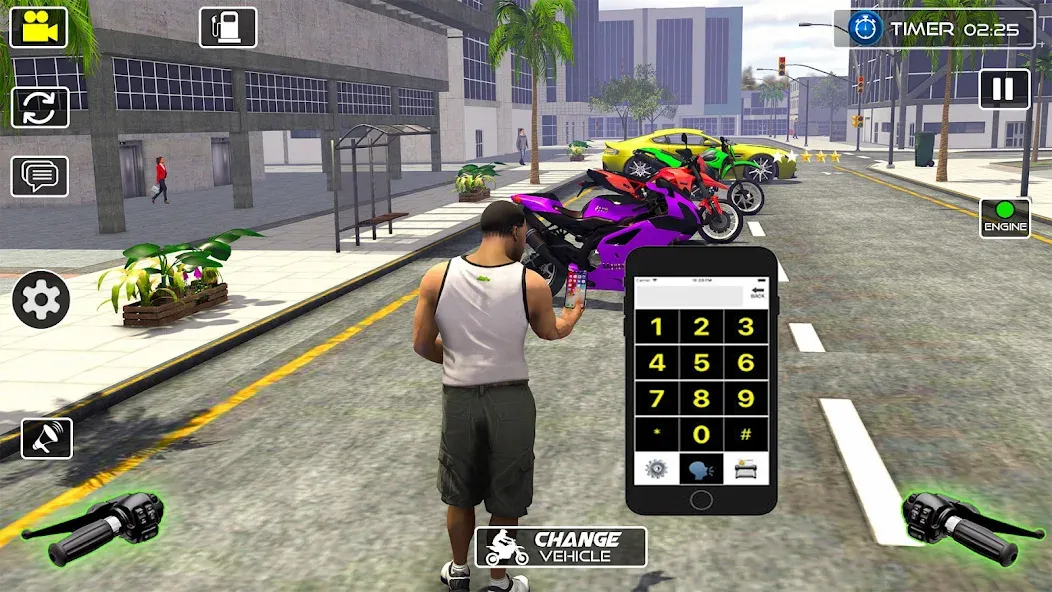 Xtreme Bike Racing Motor Tour (Экстримные мотогонки по мотоциклам)  [МОД Unlocked] Screenshot 3