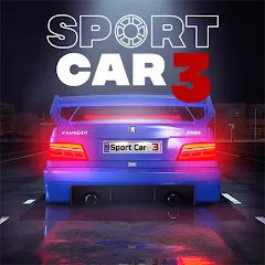 Взломанная Sport car 3 : Taxi & Police - (Спорткар 3)  [МОД Все открыто] - стабильная версия apk на Андроид