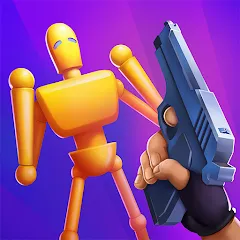 Взломанная Gun Master 3D - Shoot 'Em Down (Ган Мастер 3Д)  [МОД Unlocked] - стабильная версия apk на Андроид