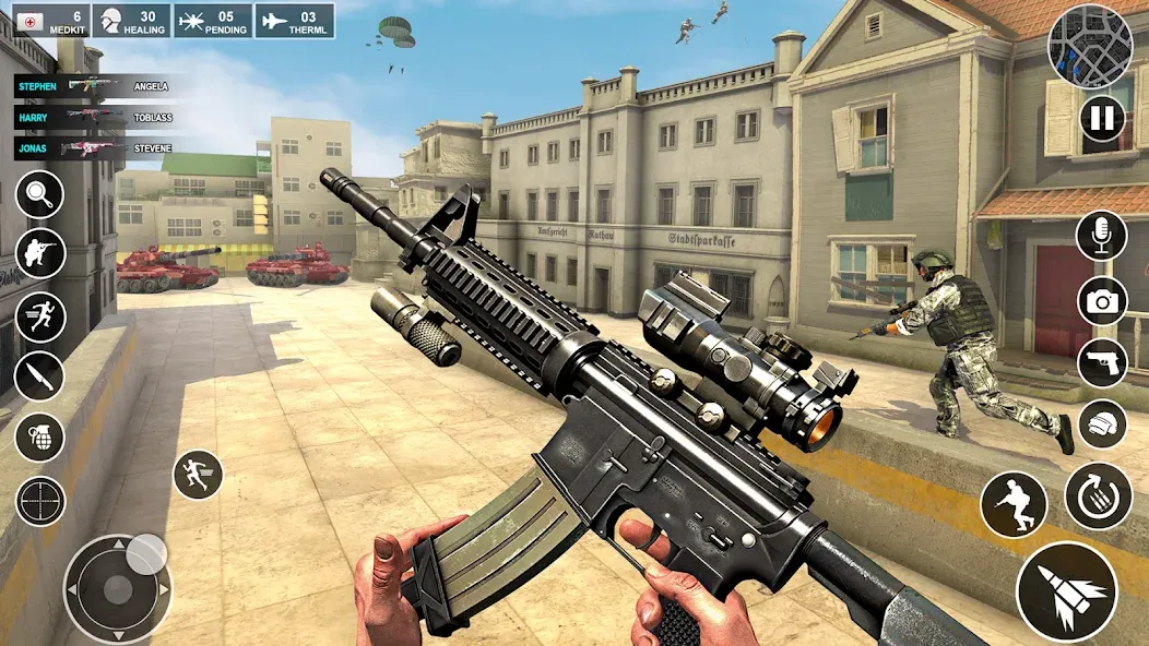 Anti Terrorist Shooting Game  [МОД Menu] Screenshot 1