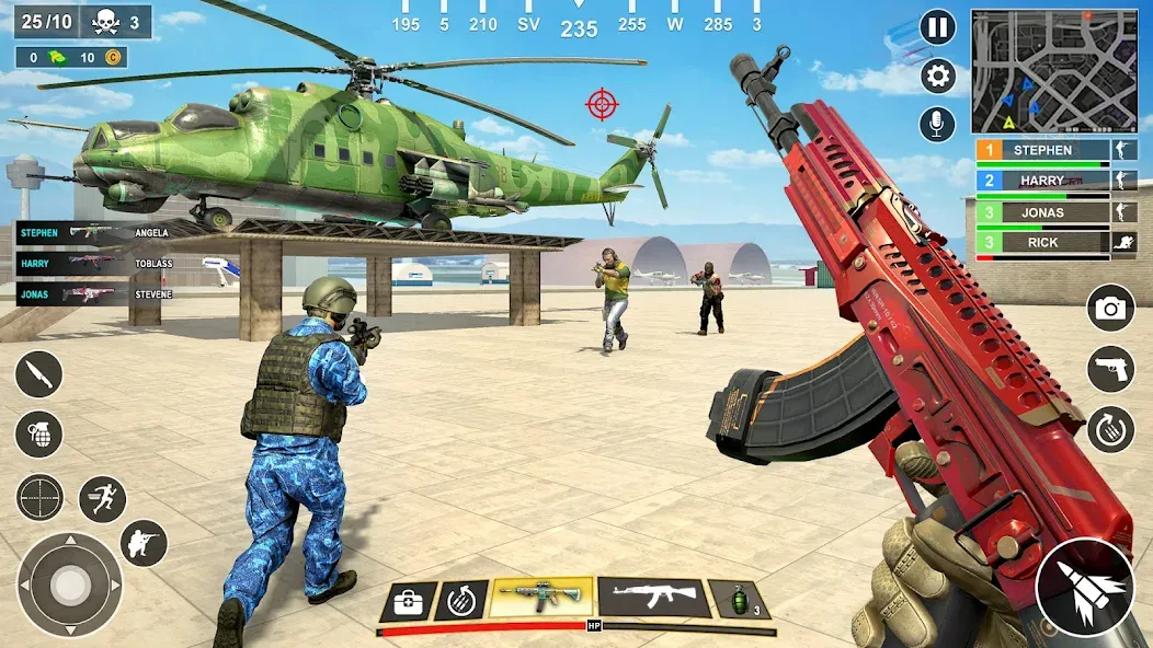 Anti Terrorist Shooting Game  [МОД Menu] Screenshot 2