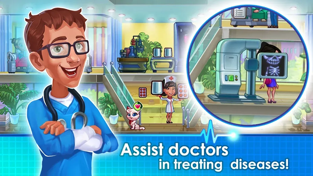 Doctor Dash ASMR Hospital (Клиника Дэш Безумный Госпиталь)  [МОД Menu] Screenshot 4