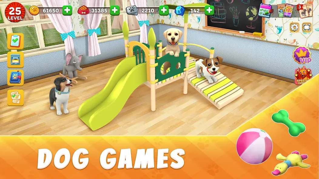 Dog Town: Puppy Pet Shop Games (Догтаун)  [МОД Бесконечные монеты] Screenshot 1