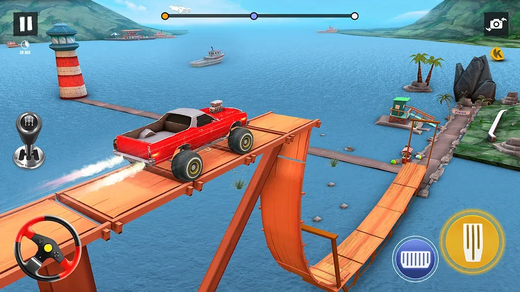 Car Stunt Games 3D Car Games  [МОД Mega Pack] Screenshot 3