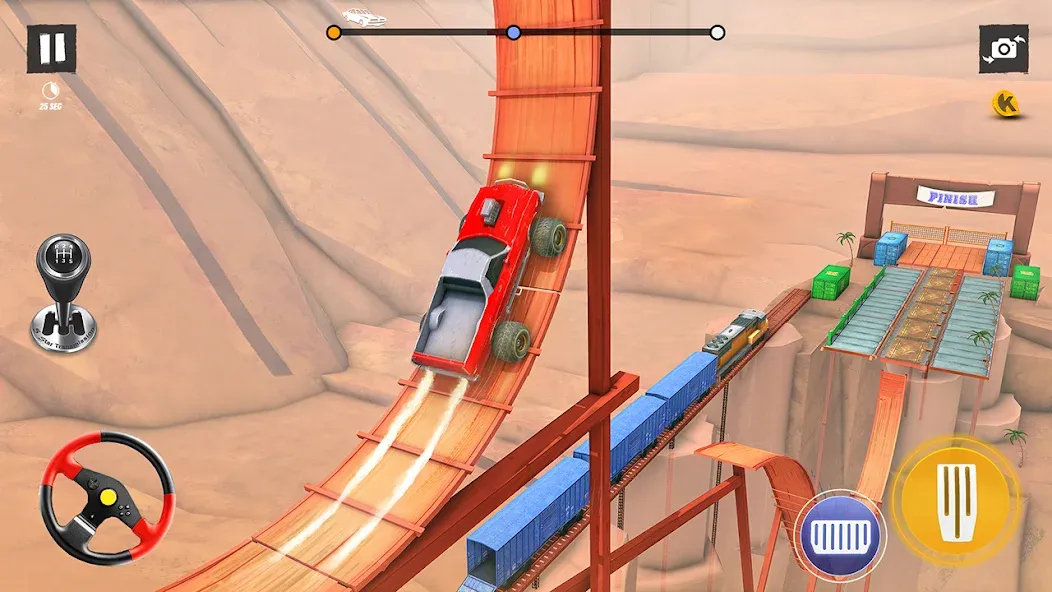 Car Stunt Games 3D Car Games  [МОД Mega Pack] Screenshot 5