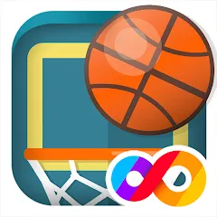 Скачать взломанную Basketball FRVR - Dunk Shoot (Баскетбол ФРВР)  [МОД Unlocked] - полная версия apk на Андроид