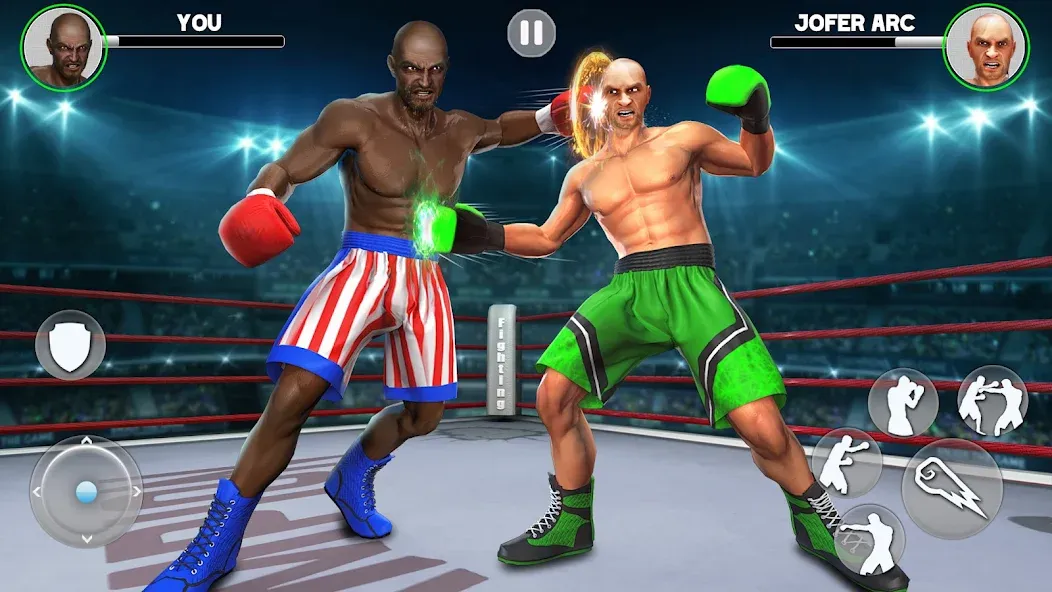 Kick Boxing Games: Fight Game  [МОД Unlocked] Screenshot 4