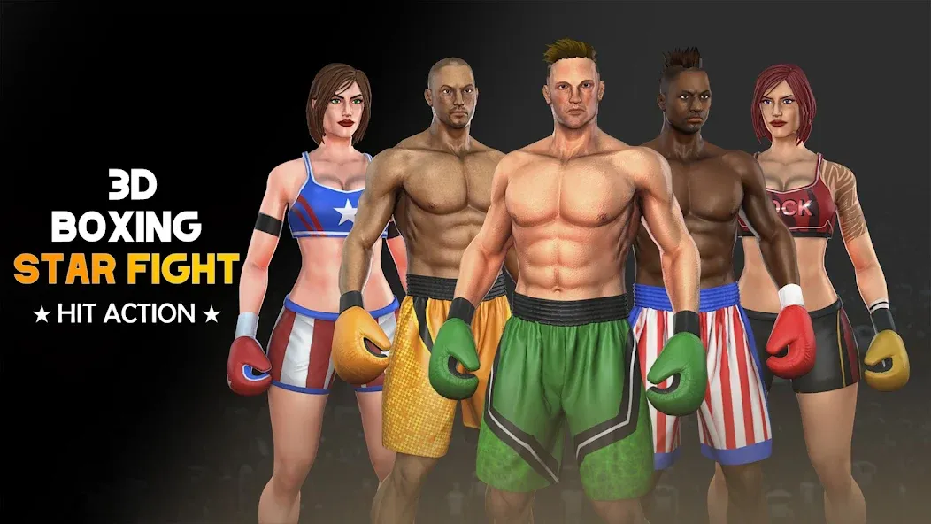 Kick Boxing Games: Fight Game  [МОД Unlocked] Screenshot 5