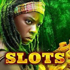 Скачать взломанную The Walking Dead Casino Slots (Зе Вокинг Дед Казино Слотс)  [МОД Unlocked] - полная версия apk на Андроид