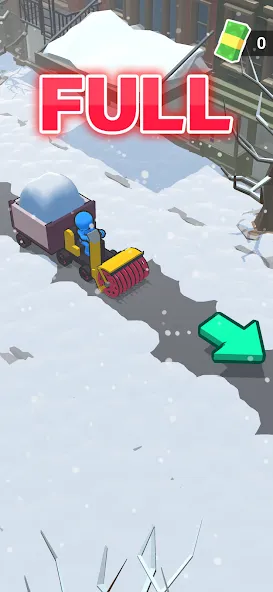 Snow shovelers - simulation (Сноубордисты)  [МОД Бесконечные монеты] Screenshot 2