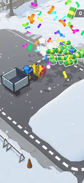 Snow shovelers - simulation (Сноубордисты)  [МОД Бесконечные монеты] Screenshot 3