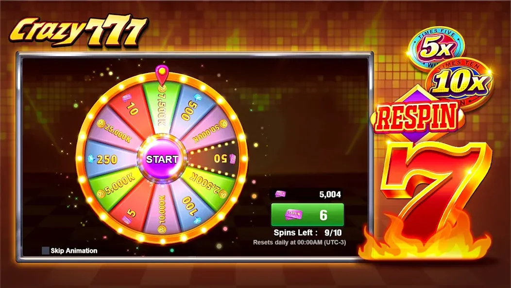 Crazy 777 Slot-TaDa Games (Крэйзи 777 Слот)  [МОД Unlimited Money] Screenshot 5