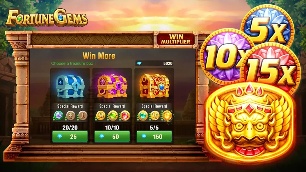 Slot Fortune Gems-TaDa Games (Слот Форчун Гемс)  [МОД Mega Pack] Screenshot 4