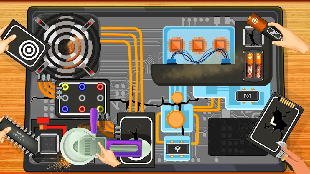 Electronics Repair Master  [МОД Много денег] Screenshot 1