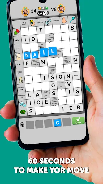 Wordgrams - Crossword & Puzzle (Вордграмс)  [МОД Menu] Screenshot 1