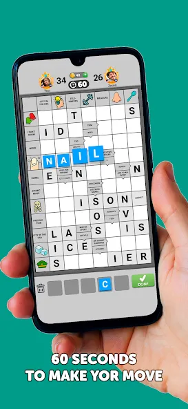 Wordgrams - Crossword & Puzzle (Вордграмс)  [МОД Menu] Screenshot 5