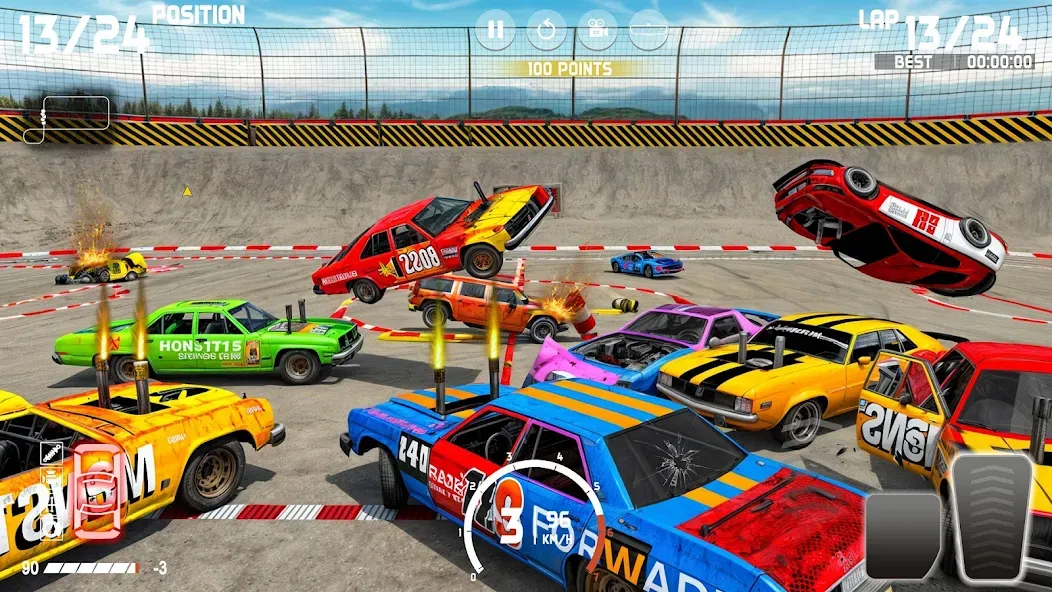 Demolition Derby: Car Games  [МОД Unlimited Money] Screenshot 2