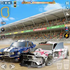 Скачать взломанную Demolition Derby: Car Games  [МОД Unlimited Money] - последняя версия apk на Андроид