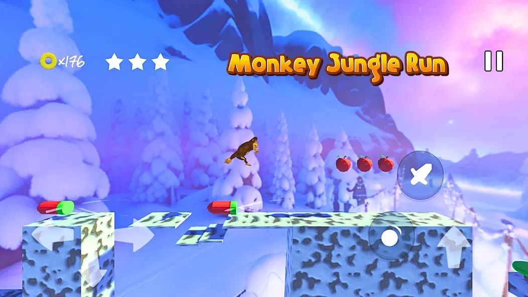 Monkey jungle run kong gorilla  [МОД Много денег] Screenshot 4