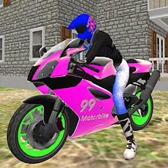 Взломанная Real Moto Bike Racing Game  [МОД Все открыто] - стабильная версия apk на Андроид