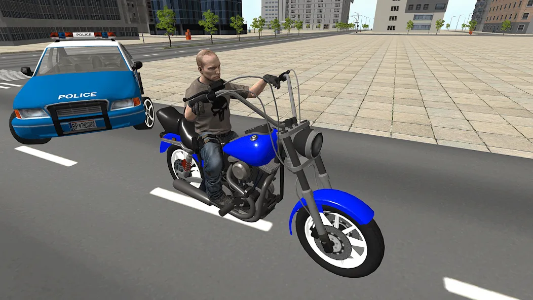 Bike Driving: Police Chase  [МОД Меню] Screenshot 3