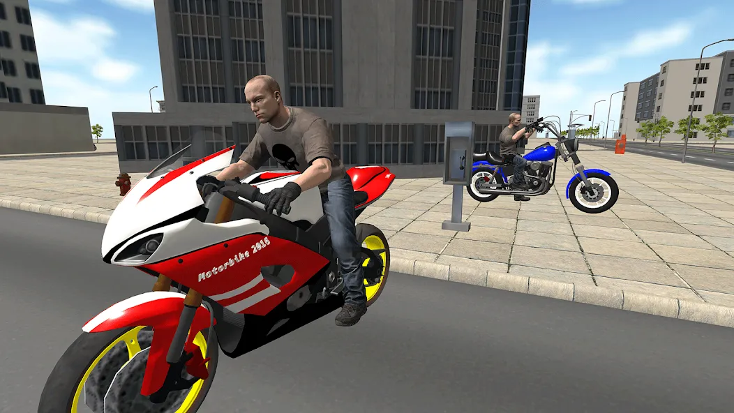 Bike Driving: Police Chase  [МОД Меню] Screenshot 4