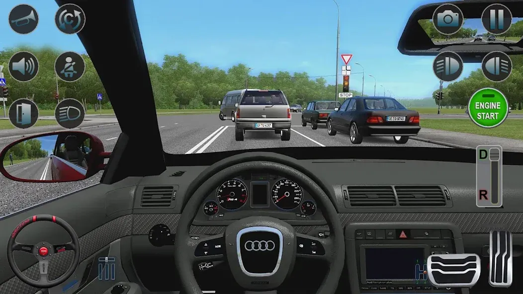 Fury Driving School: Car Game  [МОД Много монет] Screenshot 4