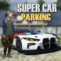 Скачать взломанную Modern Hard Car Parking Games  [МОД Mega Pack] - последняя версия apk на Андроид