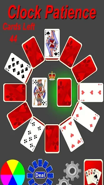 Clock Patience Solitaire (Клок Пэйшенс Солитер)  [МОД Меню] Screenshot 4