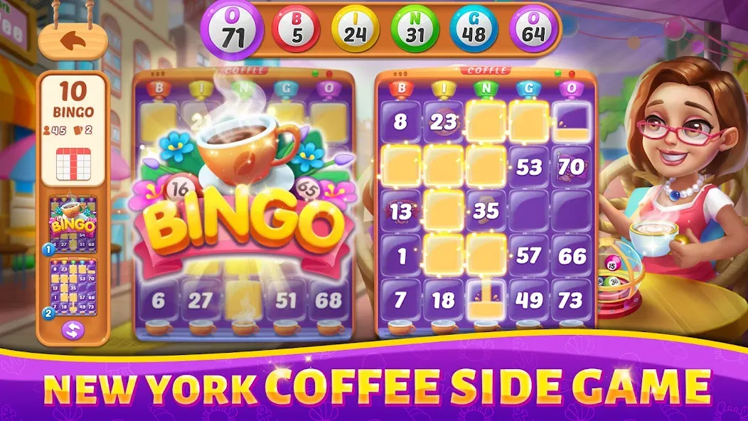 Bingo Rush - Club Bingo Games (Бинго Раш)  [МОД Бесконечные монеты] Screenshot 3