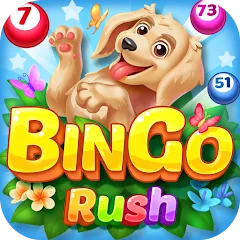 Скачать взломанную Bingo Rush - Club Bingo Games (Бинго Раш)  [МОД Бесконечные монеты] - последняя версия apk на Андроид